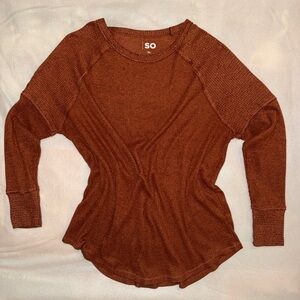 SO XL Knit Long Sleeve Top